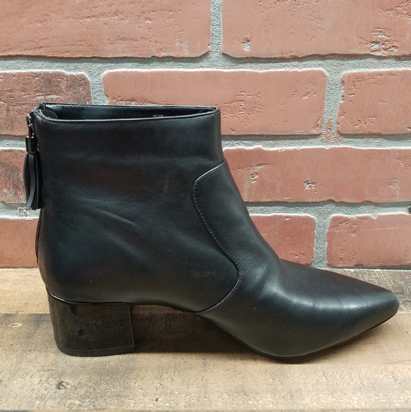 Karl Lagerfeld Paris Maude Tassel Booties sz 8 - Picture 2 of 5